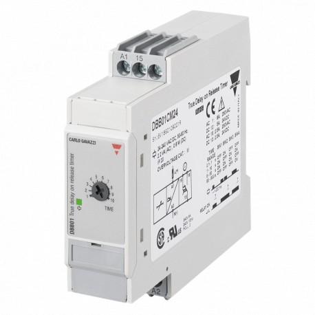 DBB01C724 - DBB01C724 CARLO GAVAZZI Selected parameters FUNCTION True delay on release OUTPUT SIGNAL 1 relay Others INPU..
