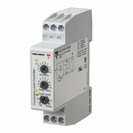 CLD1EA1CM24 - CLD1EA1CM24 CARLO GAVAZZI Selected parameters SYSTEM System HOUSING 1-DIN SENSING FUNCTION Filling or Emptyi..
