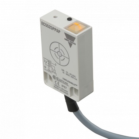 EC5525PPAP - EC5525PPAP CARLO GAVAZZI Selected parameters CONNECTION Cable MATERIAL Plastic HOUSING Rectangular SENSING R..