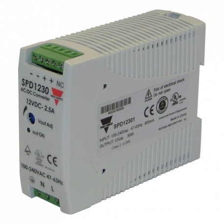 SPD05601 - SPD05601 CARLO GAVAZZI Selected parameters MODEL Din Rail AC INPUT VOLTAGE 85 264V OUTPUT POWER 60W PARALLEL..