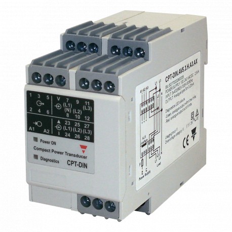 CPTDINAV51HA3AX - CPTDINAV51HA3AX CARLO GAVAZZI MOUNTING DIN Rail POWER SUPPLY 90 to 260V AC/DC OUTPUT DIGITAL INPUT Analogue ..