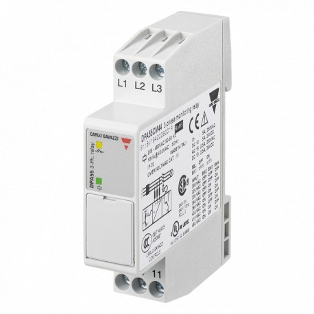 DPA55CM44 - DPA55CM44 CARLO GAVAZZI Selected parameters OUTPUT SIGNAL 1 relay SETPOINTS 2, adjustable MONITORED VARIABLE..