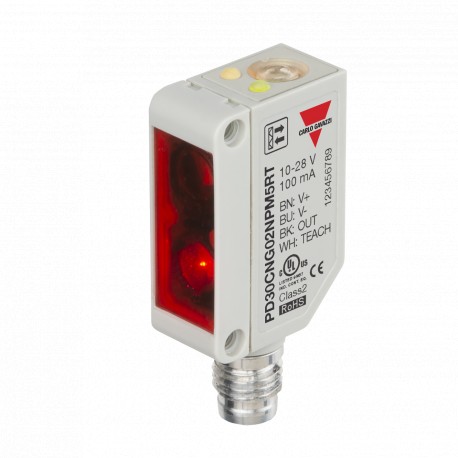 PD30CNG02NPM5RT - PD30CNG02NPM5RT CARLO GAVAZZI Selected parameters SYSTEM Retro-reflective, Transparent HOUSING rectangular S..