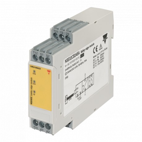 NSE02CB24SA - NSE02CB24SA CARLO GAVAZZI Selected parameters FUNCTION Safety edge SAFETY CATEGORY 3 SAFETY OUTPUT 2 NO Othe..