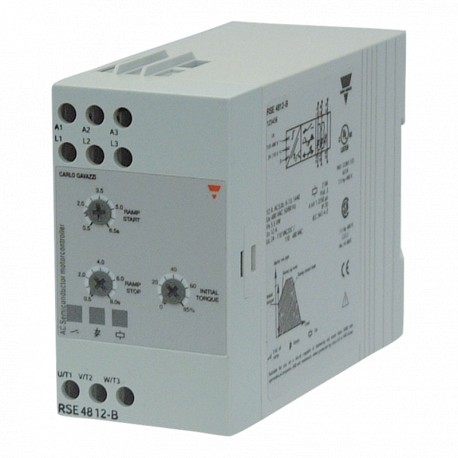 RSE6003-B - RSE6003-B CARLO GAVAZZI Selected parameters SYSTEM Soft Starter LOAD Phase 3 HOUSING WIDTH 22.5mm to 45mm MO..