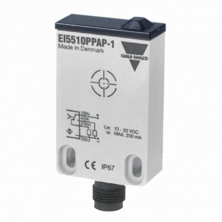 EI5510NPAP - EI5510NPAP CARLO GAVAZZI Selected parameters OUTPUT FUNCTION NO + NC MOUNTING Flush HOUSING Rectangular SENS..