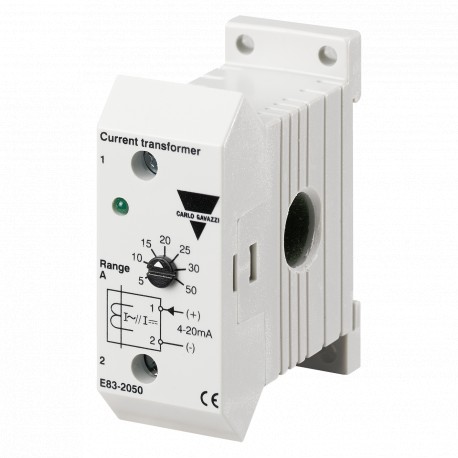 E83-2050 - E83-2050 CARLO GAVAZZI Selected parameters PRIMARY CURRENT VALUE 5 to 50 A SECONDARY CURRENT / OUTPUT SIGNAL..