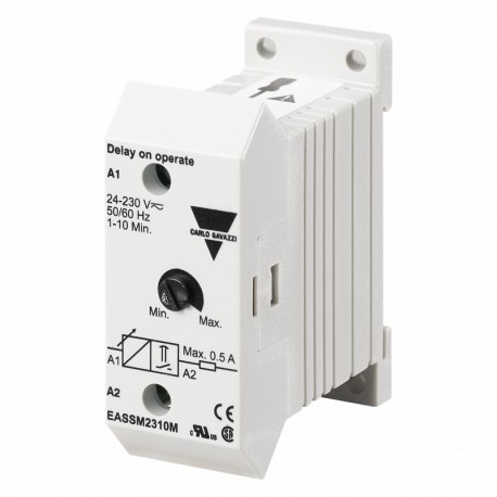 EASSM231M - EASSM231M CARLO GAVAZZI Selected parameters FUNCTION Delay on operate OUTPUT SIGNAL Solid state Others INPUT..