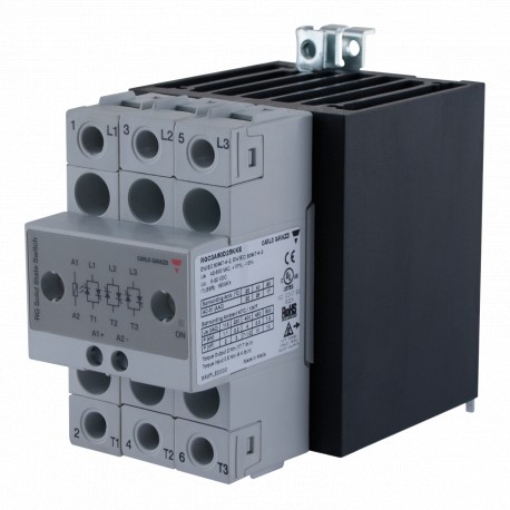 RGC3A60D25KKE - RGC3A60D25KKE CARLO GAVAZZI Selected parameters SYSTEM DIN-rail Mount CURRENT RATING CATEGORY 11 25 AAC RATE..