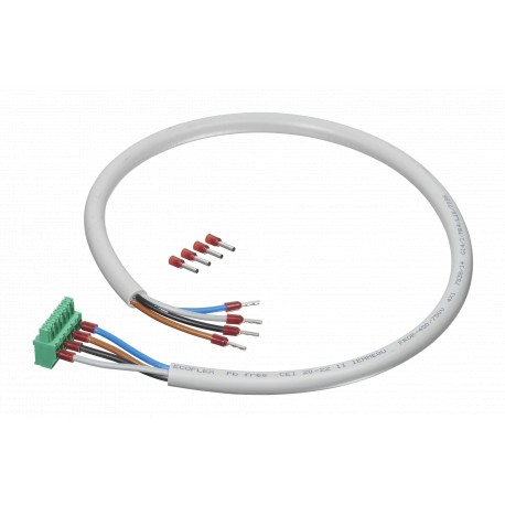 EM270WSV1T15 - EM270WSV1T15 CARLO GAVAZZI Voltage Cable, Terminals EM270 on one side. Cable length 15 cm