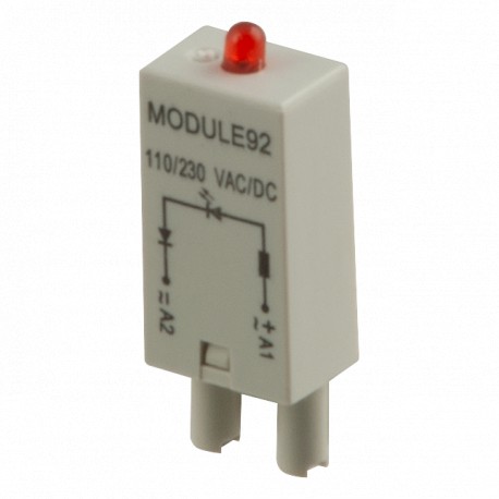 MODULE92 - MODULE92 CARLO GAVAZZI Selected parameters FUNCTION Modules for DC and AC CONNECTION Plug in TYPE Accessorie..