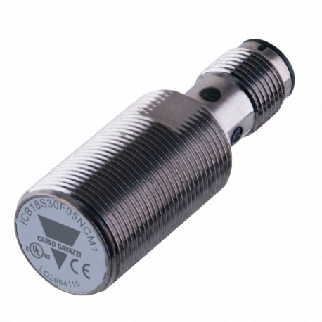 ICB18S30F08PCM1 - ICB18S30F08PCM1 CARLO GAVAZZI Selected parameters OUTPUT FUNCTION NC MOUNTING Flush HOUSING M18 SENSING RANG..