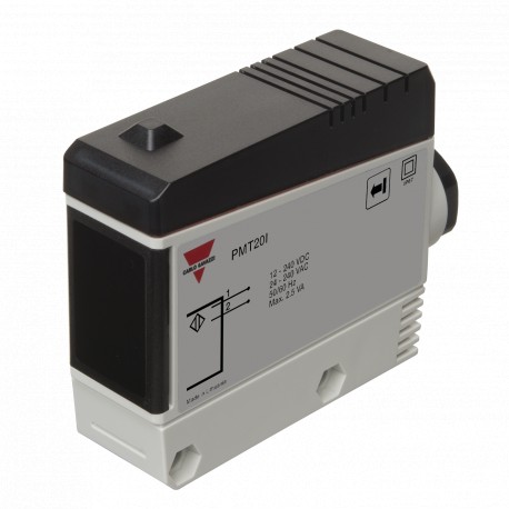 PMT20I - PMT20I CARLO GAVAZZI Selected parameters SYSTEM Through-beam HOUSING rectangular SENSING RANGE 6 ... 20 m CO..
