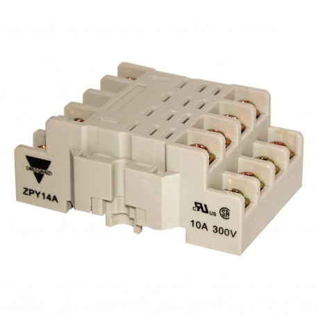 ZPY14A - ZPY14A CARLO GAVAZZI Selected parameters FUNCTION For RPY relays CONNECTION Screw terminals TYPE DIN rail so..