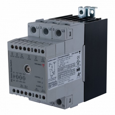 RGC2A60D25GKEDM - RGC2A60D25GKEDM CARLO GAVAZZI Selected parameters SYSTEM DIN-rail Mount CURRENT RATING CATEGORY 11 25 AAC RA..
