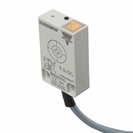 EC5525NPAP - EC5525NPAP CARLO GAVAZZI Selected parameters CONNECTION Cable MATERIAL Plastic HOUSING Rectangular SENSING R..