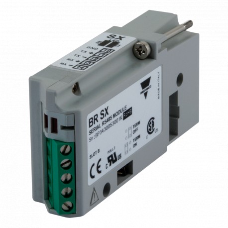 BRSX - BRSX CARLO GAVAZZI Module RS485 serial port, for indicator UOM and converter USC