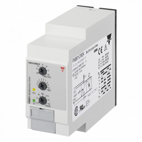 PMB01DM24 - PMB01DM24 CARLO GAVAZZI Selected parameters FUNCTION Multi-function OUTPUT SIGNAL 2 relays Others INPUT RANG..