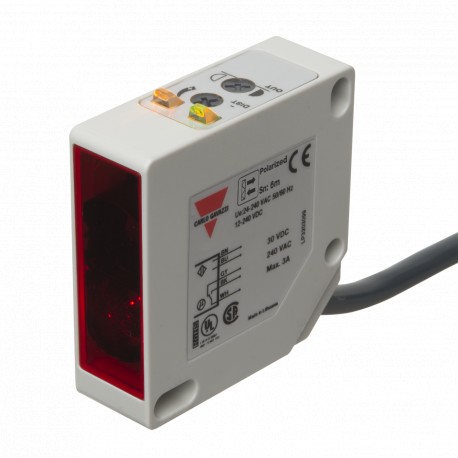 PC50CNP06RP - PC50CNP06RP CARLO GAVAZZI Selected parameters SYSTEM Retro-reflective, Polarized HOUSING rectangular SENSING..