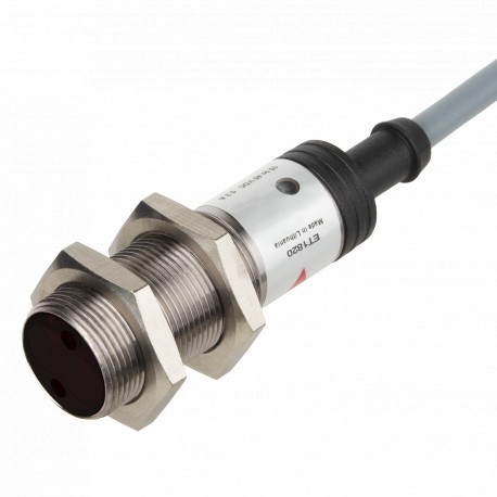 ET1820 - ET1820 CARLO GAVAZZI Selected parameters SYSTEM Through-beam HOUSING M18 SENSING RANGE 6 ... 20 m CONNECTION..