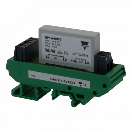 RP1A40D6M2 - RP1A40D6M2 CARLO GAVAZZI Selected parameters SYSTEM DIN-rail Mount CURRENT RATING CATEGORY 10 AAC or less RA..