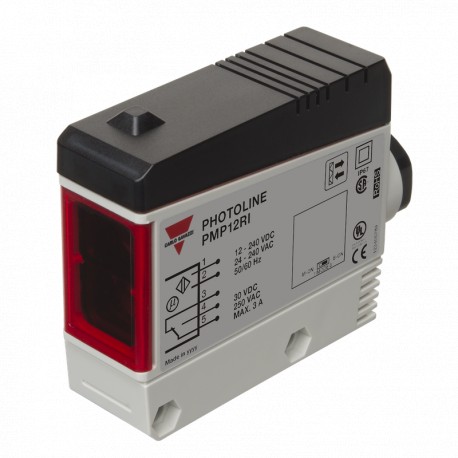 PMP12RI - PMP12RI CARLO GAVAZZI Selected parameters SYSTEM Retro-reflective, Polarized HOUSING rectangular SENSING RAN..