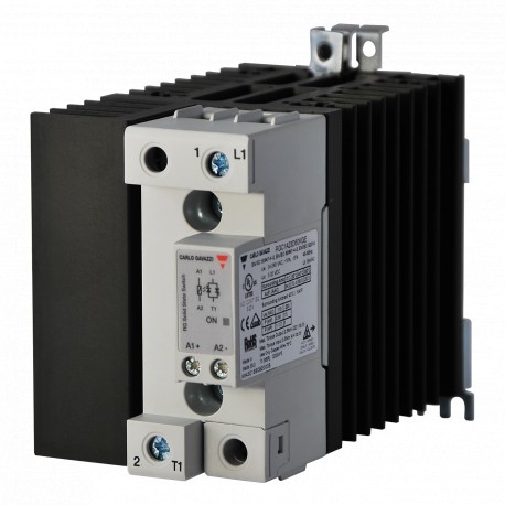 RGC1A60A60KGE - RGC1A60A60KGE CARLO GAVAZZI Selected parameters SYSTEM DIN-rail Mount CURRENT RATING CATEGORY 51 75 AAC RATE..