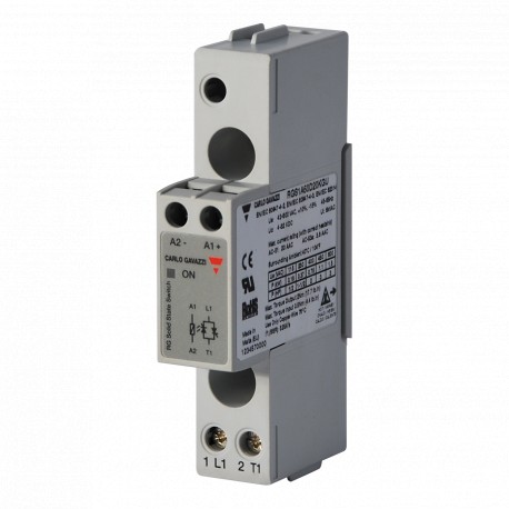 RGS1A60D30KGU - RGS1A60D30KGU CARLO GAVAZZI System: Panel Mount, Current rating category: 11 25 AAC, Rated voltage: 600 VAC,..