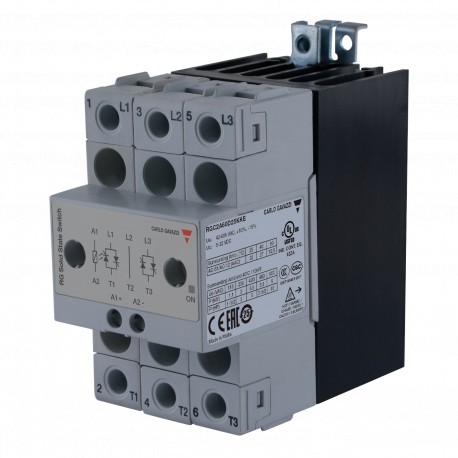 RGC2A22D25KKE - RGC2A22D25KKE CARLO GAVAZZI Selected parameters SYSTEM DIN-rail Mount CURRENT RATING CATEGORY 11 25 AAC RATE..