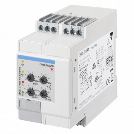 DPC01DM69400HZ - DPC01DM69400HZ CARLO GAVAZZI Selected parameters OUTPUT SIGNAL 2 relays SETPOINTS 2, adjustable MONITORED VA..
