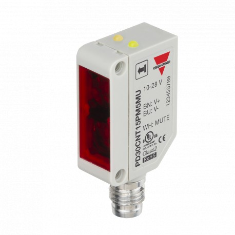 PD30CNT15PM5MU - PD30CNT15PM5MU CARLO GAVAZZI Selected parameters SYSTEM Through-beam HOUSING rectangular SENSING RANGE 6 .....