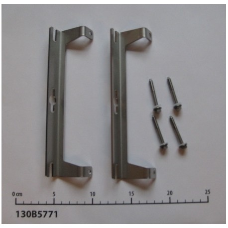 130B5771 - 130B5771 Mounting Brackets, 40mm, 2 pcs DANFOSS DRIVES Mounting Brackets, 40mm, 2 pcs