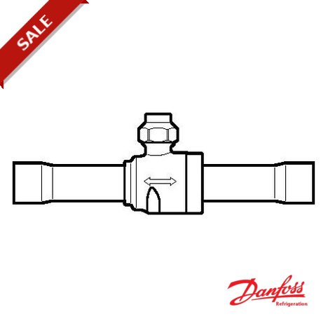 009G7024 - 009G7024 DANFOSS REFRIGERATION GBC shut-off ball valve, fluorinated refrigerants
