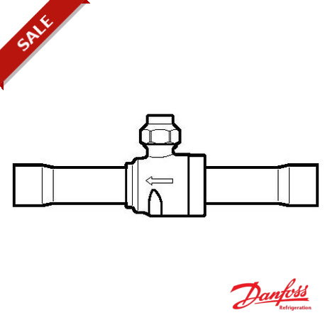 009G7528 - 009G7528 DANFOSS REFRIGERATION GBC shut-off ball valve, CO2, 45 bar max working pressure