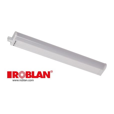 LEDWL02544100 - LEDWL02544100 ROBLAN Batten Light LED 4W 4100K 400lm Linkable W/Int 269cm