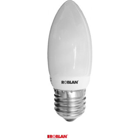 ESLT2V94100E27 - ESLT2V94100E27 ROBLAN Candle Low Cons Candle 9W E27 4100K T2