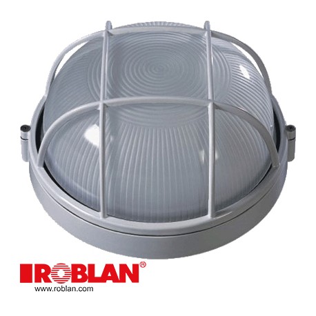 FPL1025SB - FPL1025SB ROBLAN Wall Fixture ROUND X Max 60W White