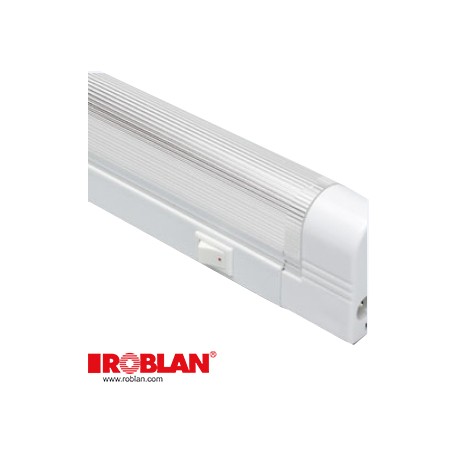 WL025136500 - WL025136500 ROBLAN Batten Light Electronics 13W T5 6500K Linkable W/Int