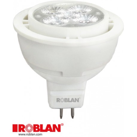 LEDSKYMR167C - LEDSKYMR167C ROBLAN LED Dichroic MR16 6,5W SMD 60º Warm 3000K 500Lm 12V