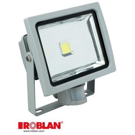 LEDMHL50S - LEDMHL50S ROBLAN Floodlightses LED 50W W/SENSOR 6500K 3500lm 100-240V IP54 WL20