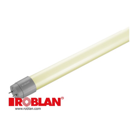 BAKE1200 - BAKE1200 ROBLAN Tube LED Butcher shop 1200mm 18W R10 60 YELLOW Saturated 2500K-2800K 1440Lm 90-260V 330º