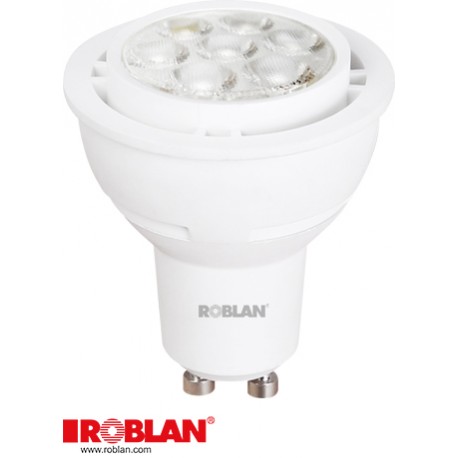 LEDSKY7F - LEDSKY7F ROBLAN LED Dichroic GU10 6,5W SMD 60º Cold 4000K 550Lm 220-240V