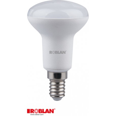 LEDR504100 - LEDR504100 ROBLAN LED R50 220-240V 6W 470lm 120° 4100K E14 PF 0.5