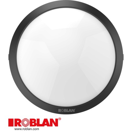 LEDFPLFR8WF - LEDFPLFR8WF ROBLAN Wall Fixture LED ROUND FULL 8W 4100K 700lm 100-240V