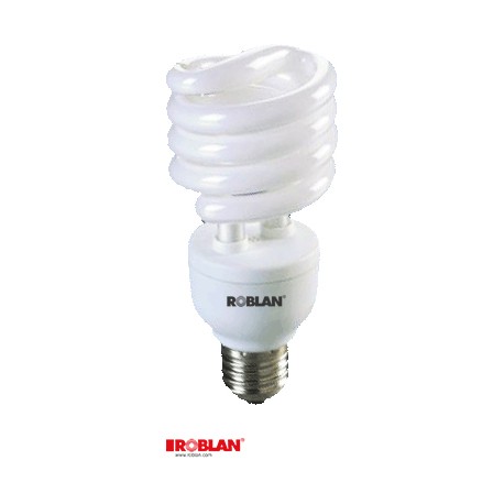 ESL627266500E27 - ESL627266500E27 ROBLAN Spiral H. Low Cons Spiral 26W E27 6500K T3