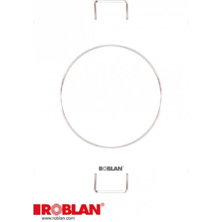 SDFFW - SDFFW ROBLAN Squared Fixed empotrable for lamps Dichroics White W/GU10.