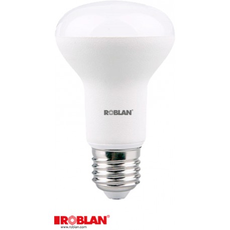 LEDR633000 - LEDR633000 ROBLAN LED R63 220-240V 8W 620lm 120° 3000K E27 PF 0.5