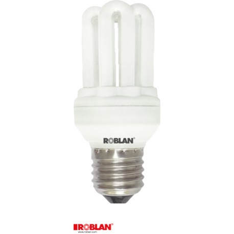 ESL6U112700E27 - ESL6U112700E27 ROBLAN 6U Low Cons 6U Mini 11W E27 2700K