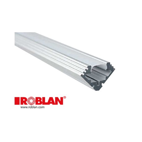 LEDAP1919050 - LEDAP1919050 ROBLAN Aluminum profile MODEL AP1919 45º 50 cm 19x19mm