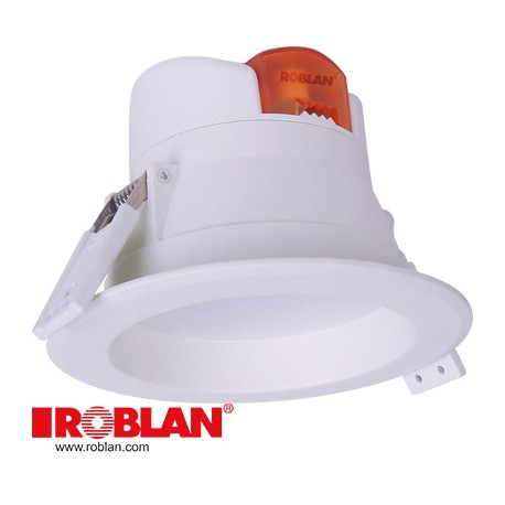 ALLINR2497BC - ALLINR2497BC ROBLAN LED ALL IN Downlight 25W 100-277V 2100Lm 3000K 244 x 94mm (Spotligh Fixtures White)